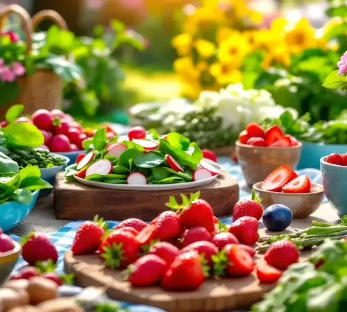 Smaki wiosny w Twoim pudełku – jak dieta pudełkowa wykorzystuje sezonowe produkty